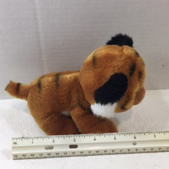 Ty Beanie Baby 6” TIGGS the Bengal Tiger Stuffed Animal Plush 2015 Glitter Eyes - Picture 7 of 7